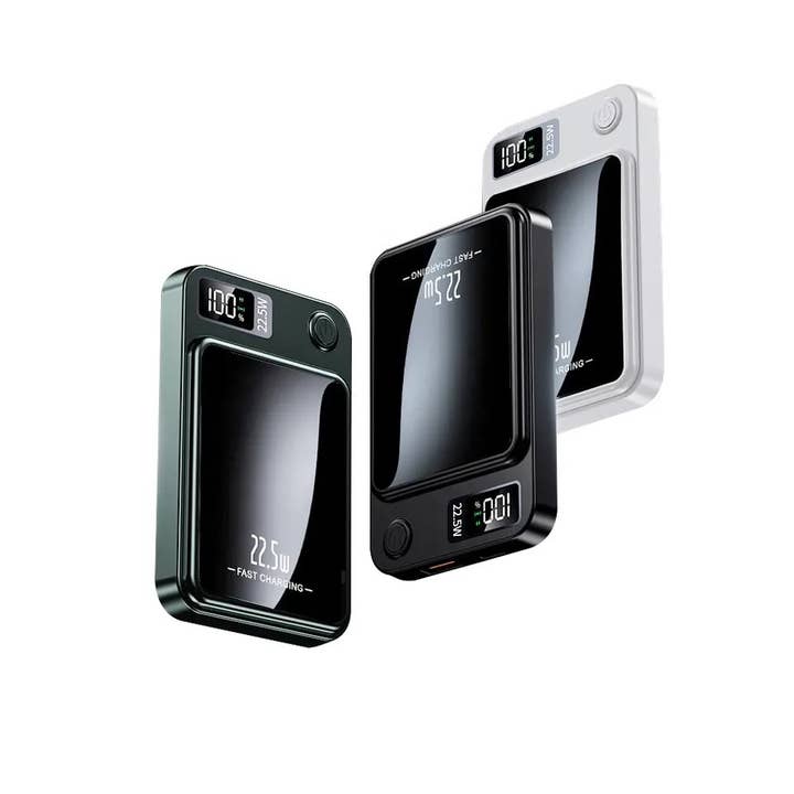 Tech Trendz - Wholesale Portable Charger - 10,000 mAh Wireless Charging Power Bank