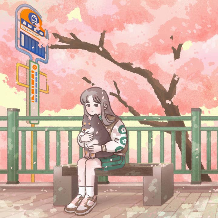 Arrêt d'impression des fleurs de cerisier pour la vente par jenh