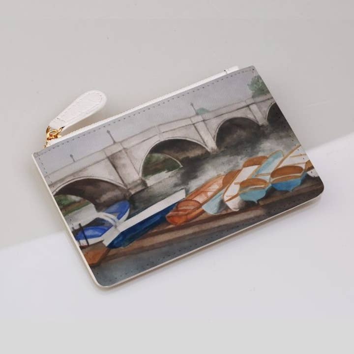 LanRetro - Wholesale Coin Purse - Women's - River Scene Coin Purse0