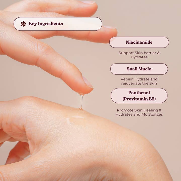 Kara Beauty – wholesale Facial serum/concentrate – Snail Mucin Serum - Advanced Korean Skincare