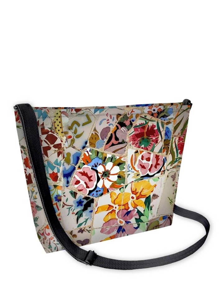 Sac à bandoulière en toile Alicante Samba Bertoni Line pour la vente par IngrossoBertoni by INCI Srl