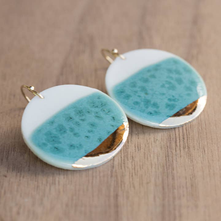 Lanikai Drop Circle Large (55-LDCL) for wholesale by Almeda Jewelry