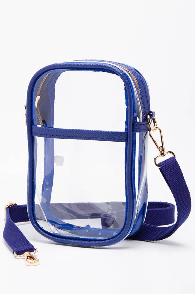 Hana - Venta al por mayor Bandolera - Mujer - Bolsa Crossbody Stadium transparente12