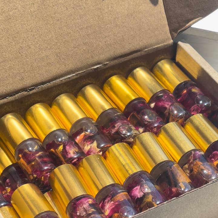 BRANDEDE PRØVESTØRRELSER ❊ Signatur Dufte som favoriserer! for engroshandel hos The Local Hedge Witch