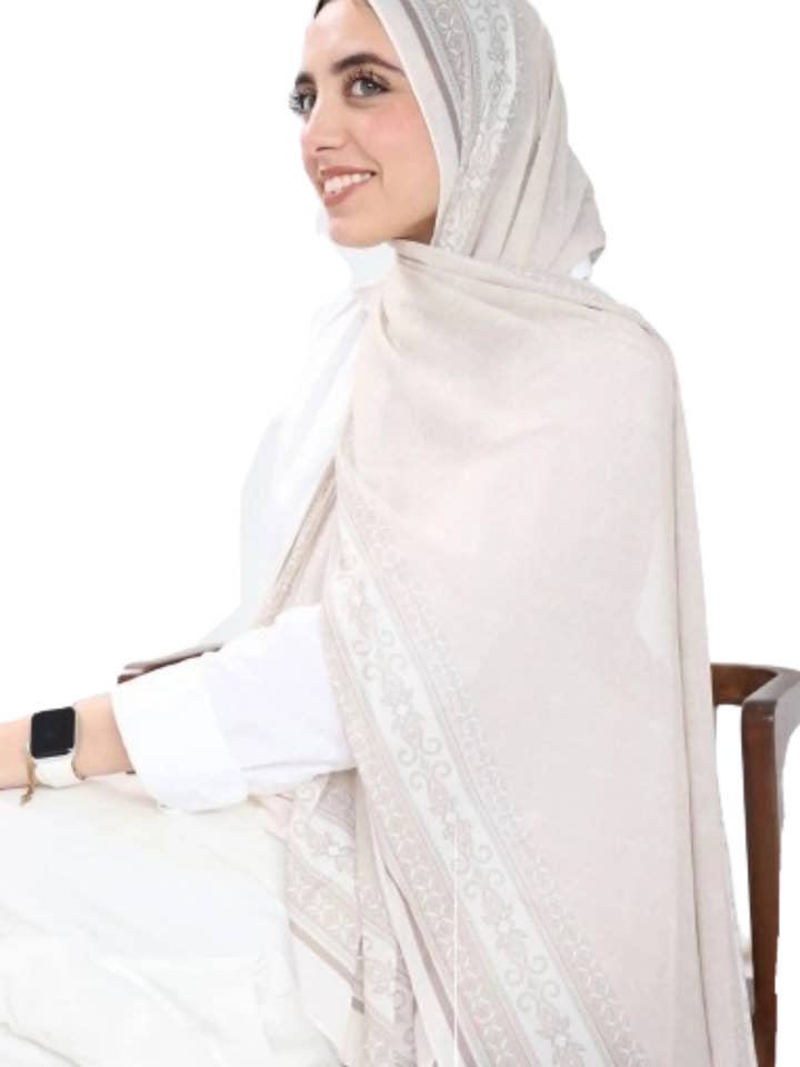 Heritage Grace – Digital Chiffon Collection for wholesale by Palestinian Elegance