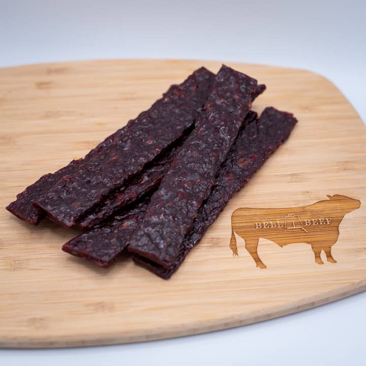 Beef Jerky - Teriyaki - Restructured - 4 oz for wholesale by Bell Beef
