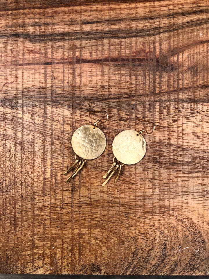 Full Moon Radiance Earrings for wholesale by Boho Breath