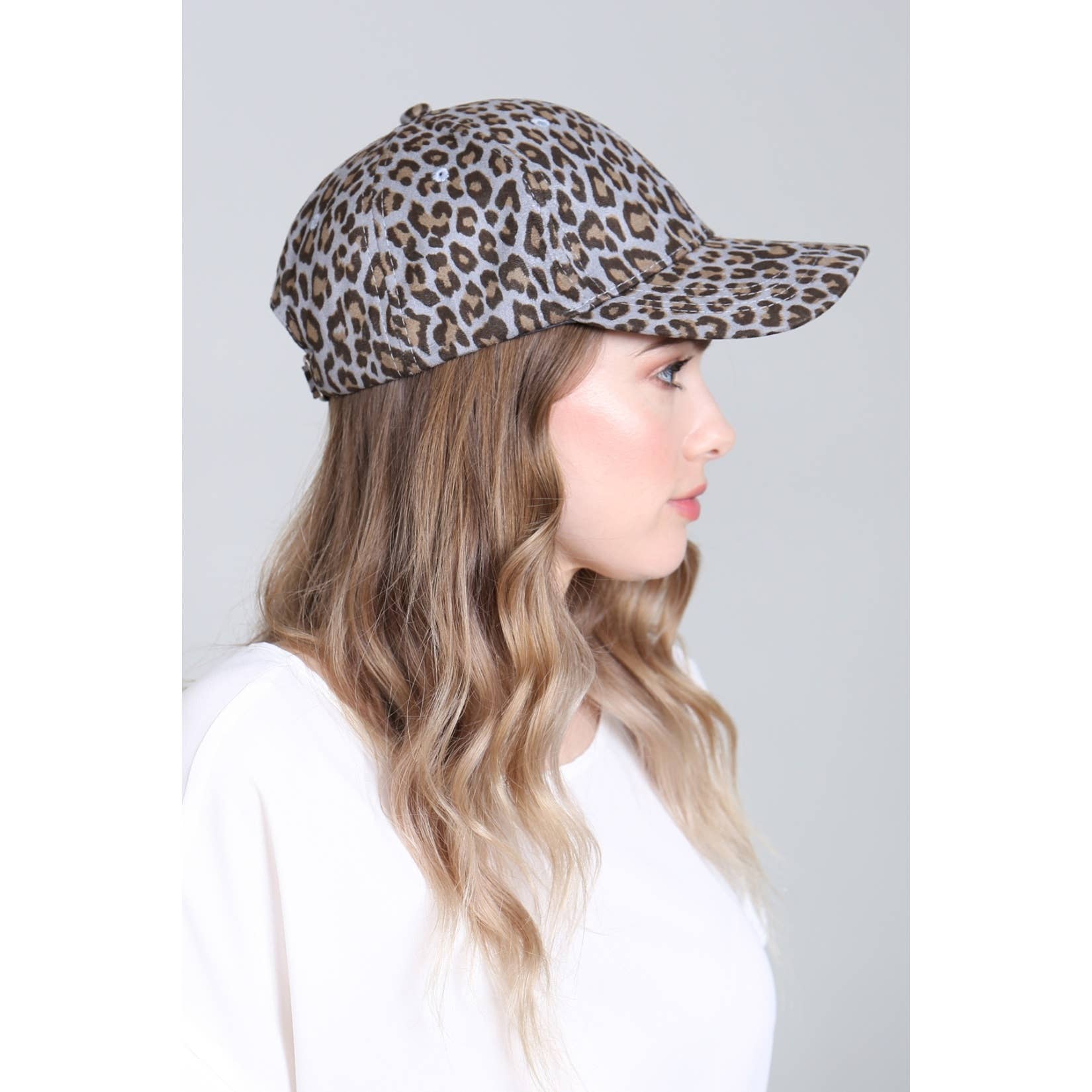 Love and Repeat - Wholesale Baseball Cap - Women's - Leopard Print Cap2