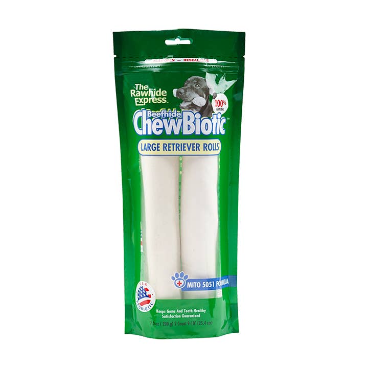 Lennox International Inc. - Wholesale Pet Treats - Dog - Beefhide Chewbiotic  Rolls0