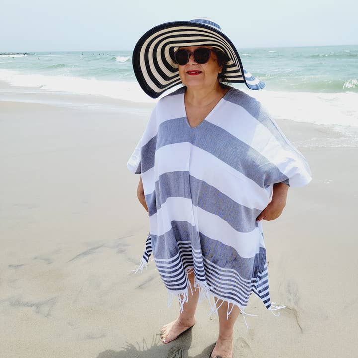 EBRU Home – Engroshandel Strandbadekåbe – Dame – Strandkjole, Stranddække, Håndlavet Lys betræk22