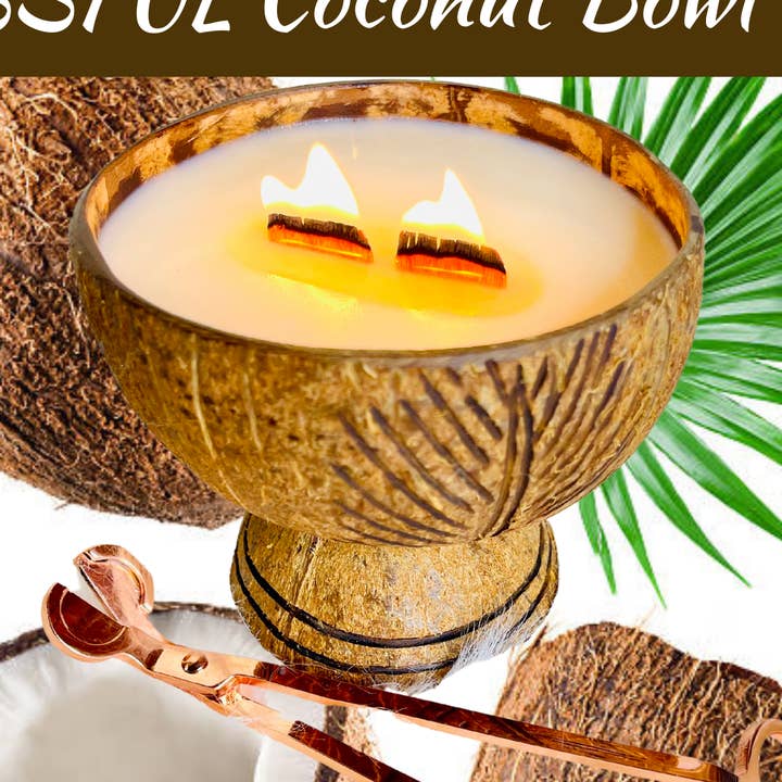 Vela de Coco BLISSFUL por atacado de GlowAmaze