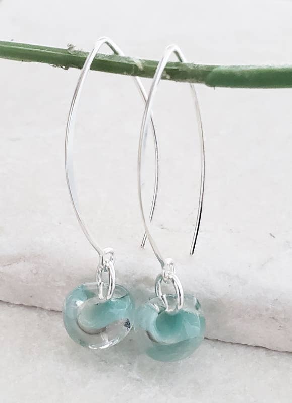 Sosie Designs - Wholesale Dangle Earrings - Silver Marquis Earrings in Sky Blue1