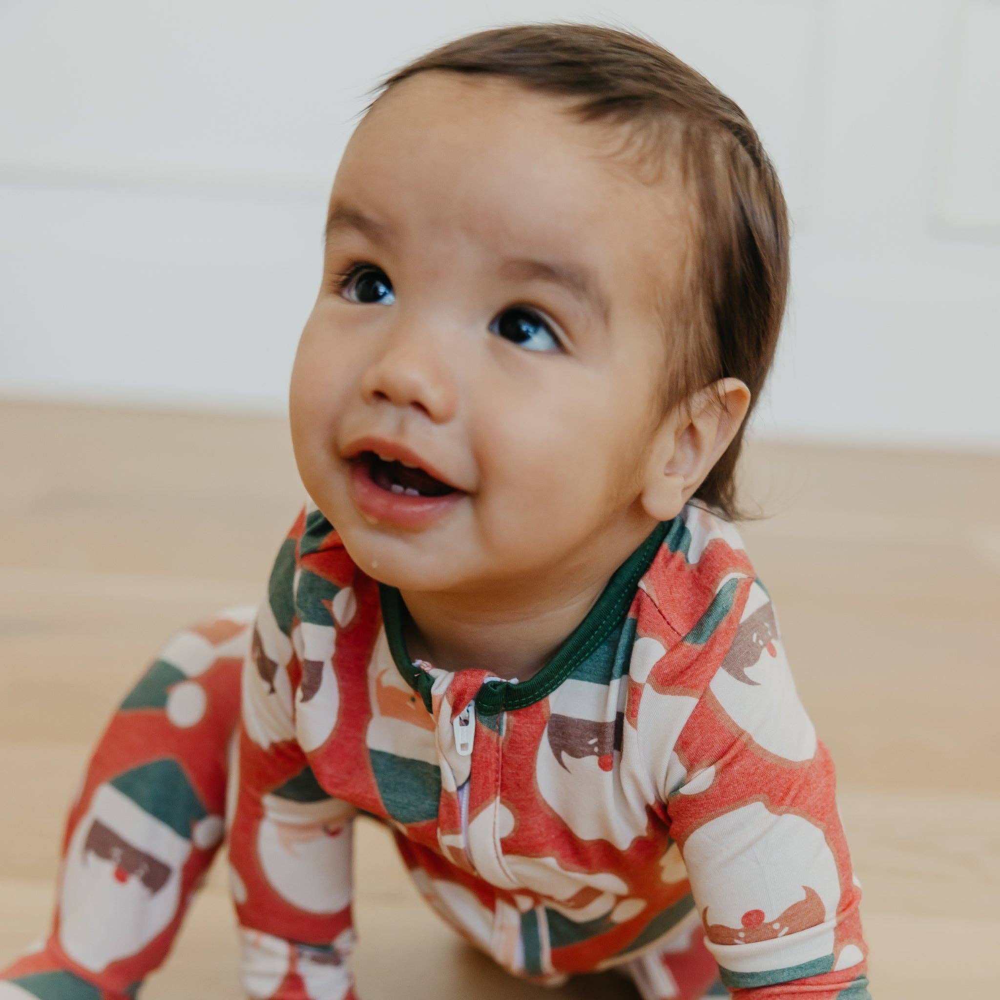 Copper Pearl - Wholesale Sleepsuit - Baby - Zip-Up Footie Pajama - Claus5