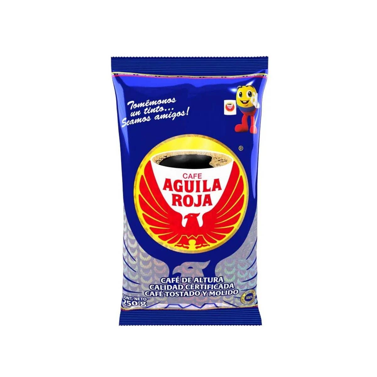 JETa Imports - Vente Café moulu - Café Águila Roja - Sac de 250g (8,82 oz) – Café Moulu 100% Colombien0