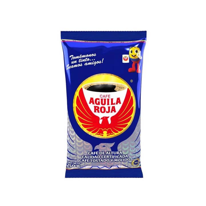 JETa Imports - Wholesale Ground Coffee - Café Águila Roja - 250g (8.82 oz) Bag – 100% Colombian Ground Coffee