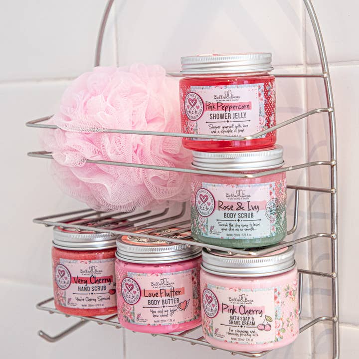 Bella & Bear - Wholesale Body Scrub/Exfoliant - Rose & Ivy Body Scrub Exfoliator & Body Wash & Moisturizer