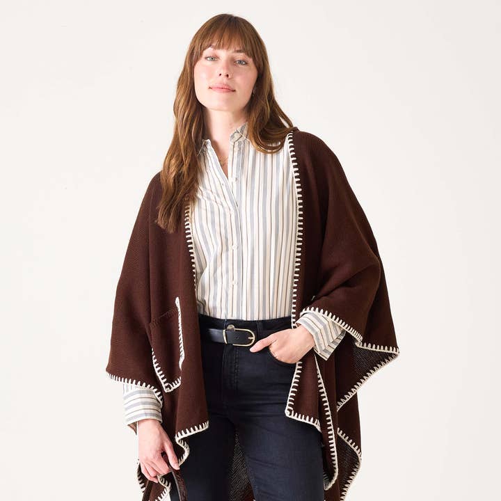 MERSEA - Wholesale Wrap - Women's - Whipstitch Travel Wrap0