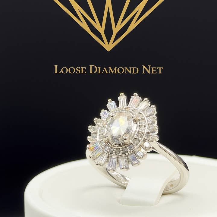 AURORA - Anello di Fidanzamento con Diamante Naturale da 1,55 ct per la vendita all'ingrosso da parte di LooseDiamondNet