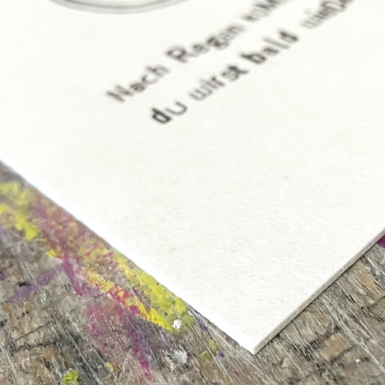 kuki – wholesale Vykort – "efter regn kommer solsken... " kuki vykort 10-pack5