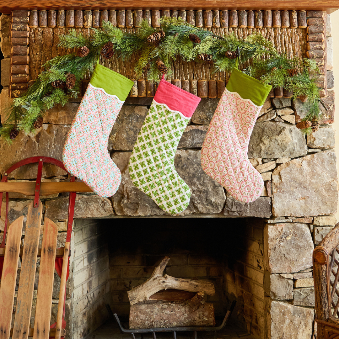 Laura Park Designs – wholesale Holiday Stocking – Rosie Christmas Stocking1