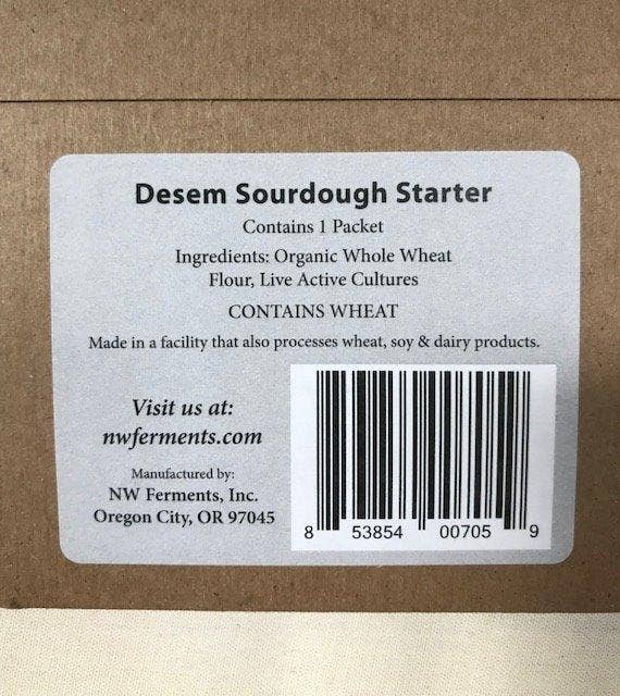 NW Ferments - Wholesale Bread Mix - Desem Sourdough Starter Culture3