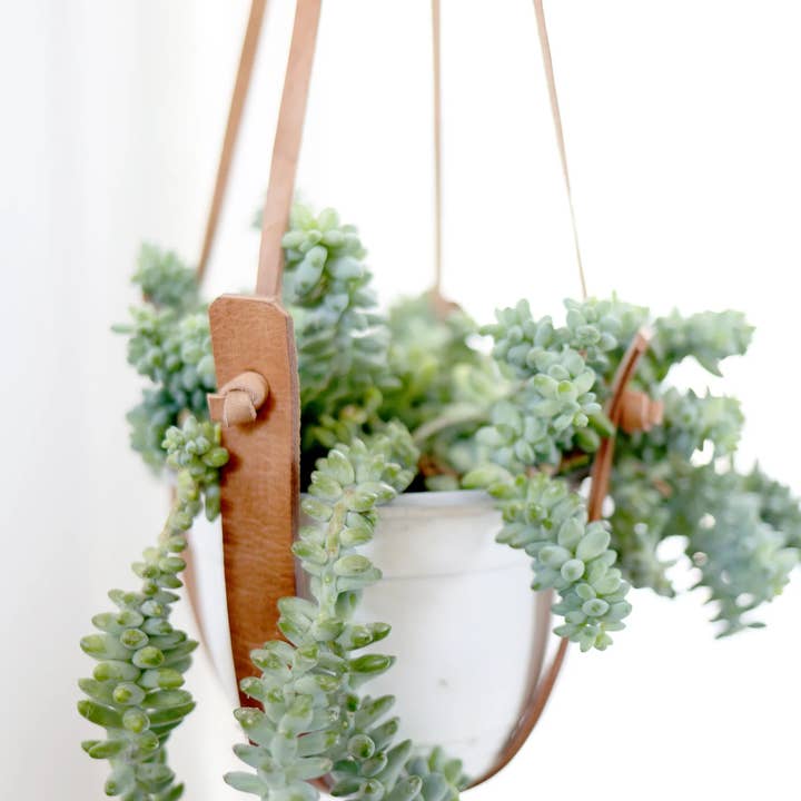Jubilee Trading Co. | Ethical Trade Decor + Accessories – wholesale Hängande kruka – Liten blomsterampel1