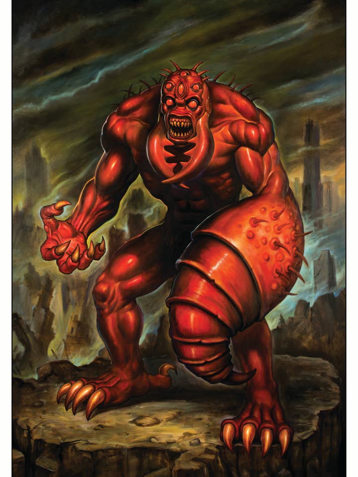 "Crab Dimentoid" 8.5x11 Print by Christopher Ulrich for wholesale by Xeno Pop