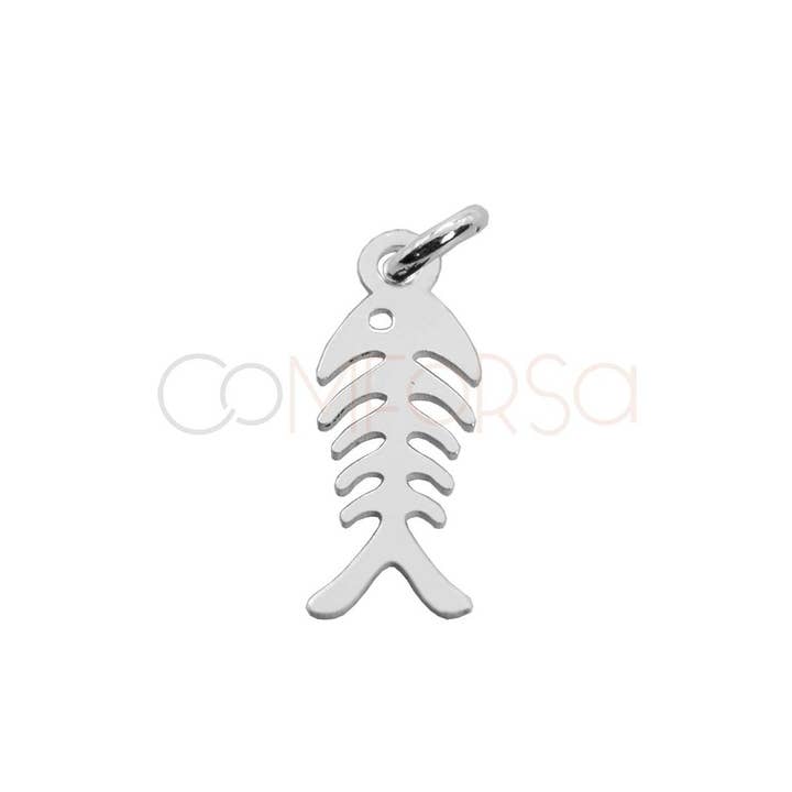 COM FORSA SL - Wholesale Individual Charm/Pendant - Sterling Silver 925 Puffer Fish Pendant 12 X 9Mm1