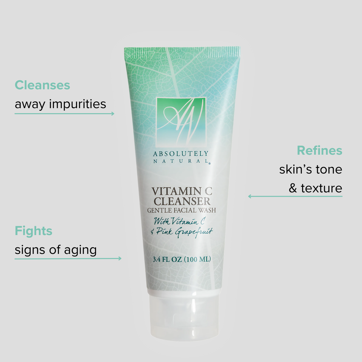 Absolutely Natural Skincare - Wholesale Facial Cleanser - Vitamin C Cleanser4