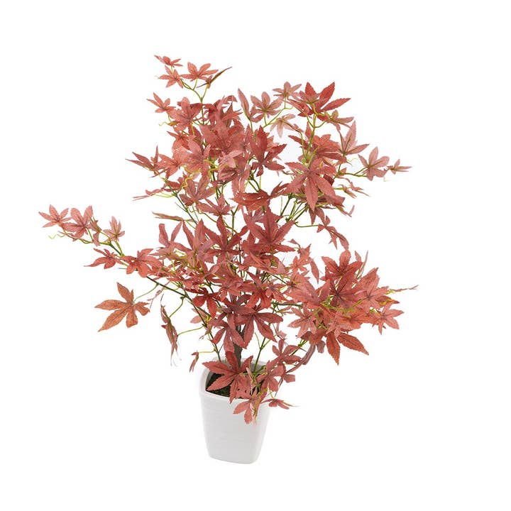 Closer2Nature – wholesale Artificial plant – Artificial 1ft 7" Red Japanese Maple Tree8
