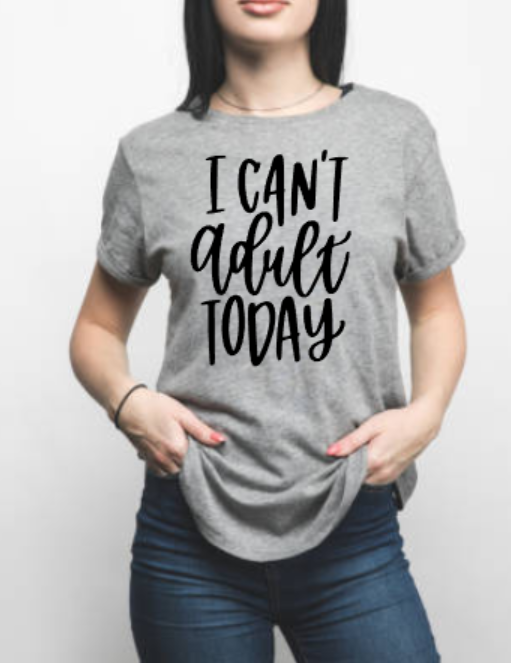 The Candy Collections - Wholesale Graphic Sweatshirt - Women's - I cant adult today sweater soft unisex mom tee shirt casual2