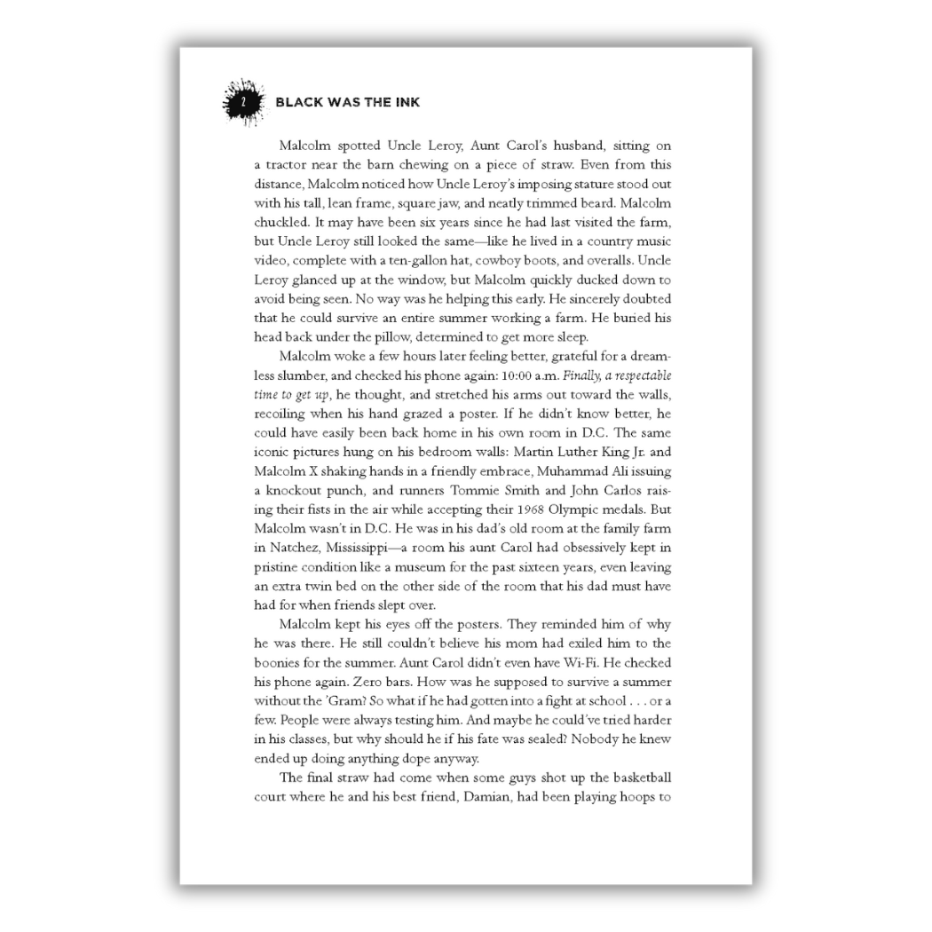 Lee & Low Books Inc - Wholesale Teen & Young Adult Book - Black Was the Ink by Michelle Coles4