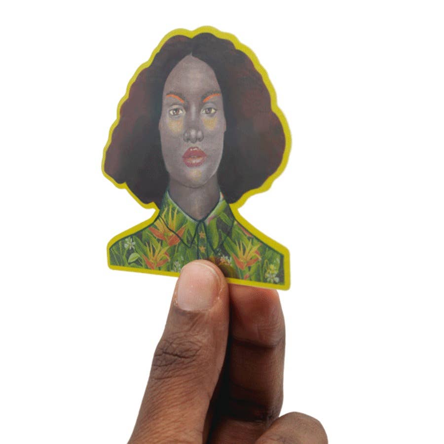 Portrait 8 Art Sticker for wholesale by The Monarq