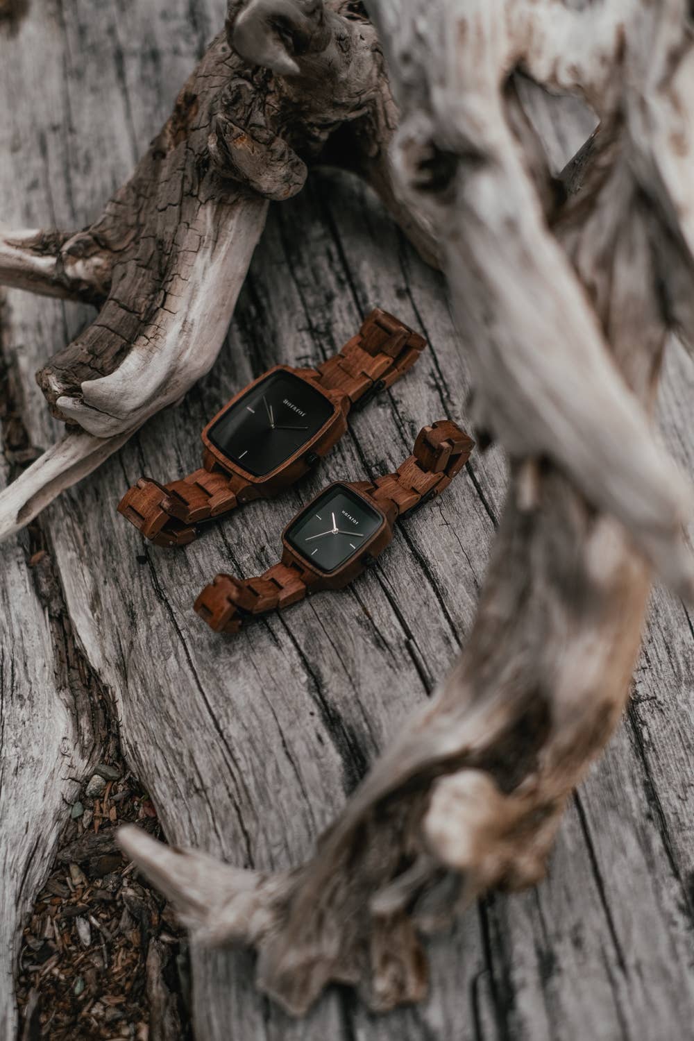 HOT&TOT - Wholesale Polshorloge - Dames - WODAN PETITE | Houten dameshorloge | Duurzaam | Vierkant6