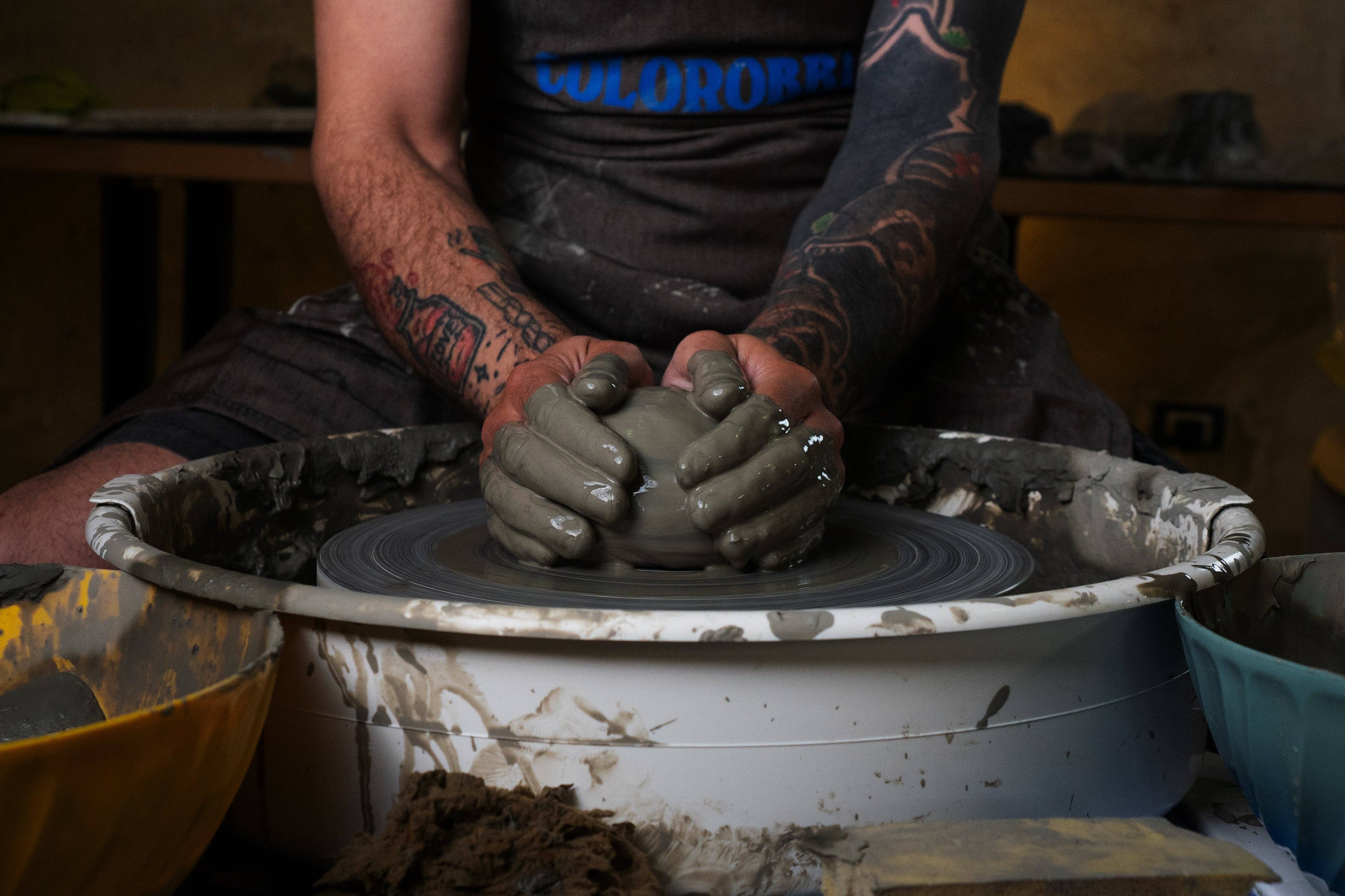 MENA FUECO studio - Wholesale DIY Craft Kit - POTTERY WHEEL WORKSHOP6