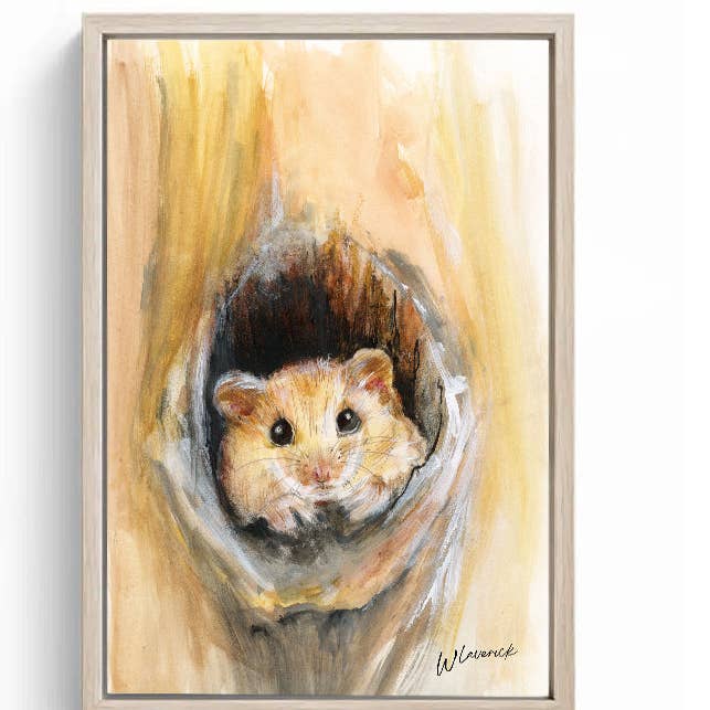 Impression sur Toile Édition Limitée Lewis le Loir pour la vente par Wendy Laverick