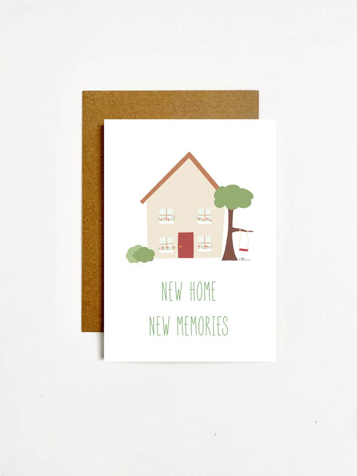 Nyt hjem Nye erindringer Houseinflationskort for engroshandel hos k.Patricia Designs