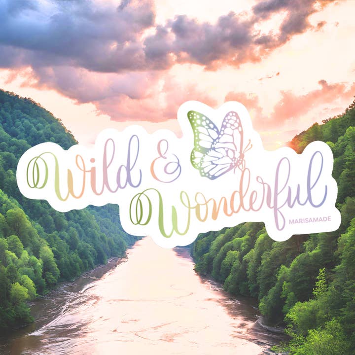 Wild & Wonderful Aufkleber für den Großhandel von MARISAMADE