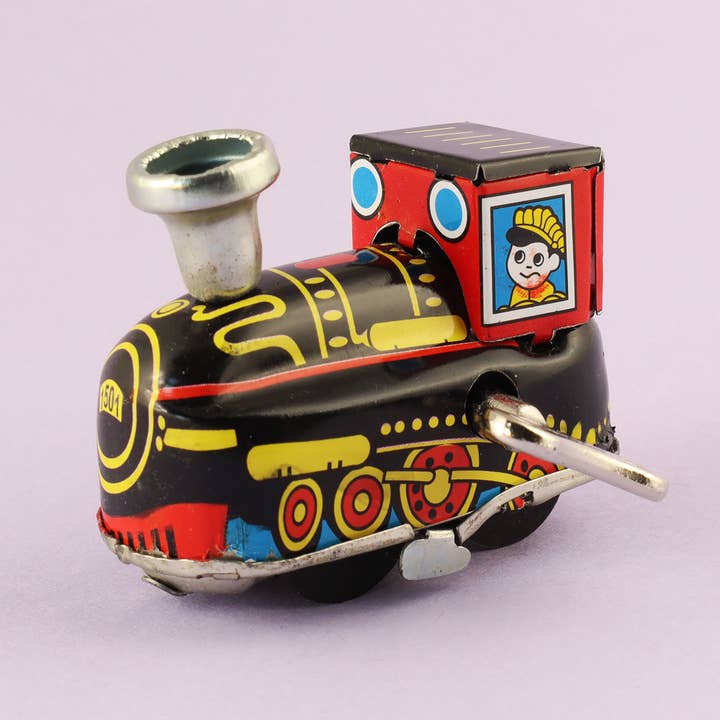 Tribal Trade GmbH – wholesale Decorative figurine – Tin toy locomotive tin locomotive