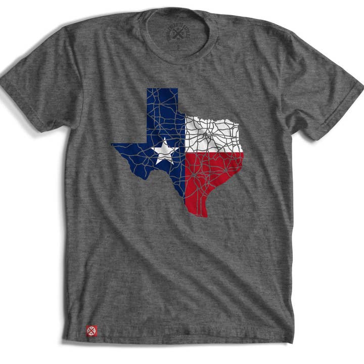 Texas Flag Roadtrip - Graphic Tee for wholesale by TWT Brand