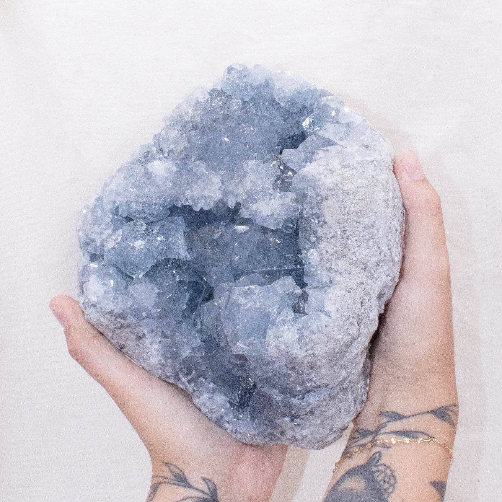 Tiny Rituals - Wholesale Spiritual Stone/Crystal - Celestine Geodes - AAA Premium Quality25