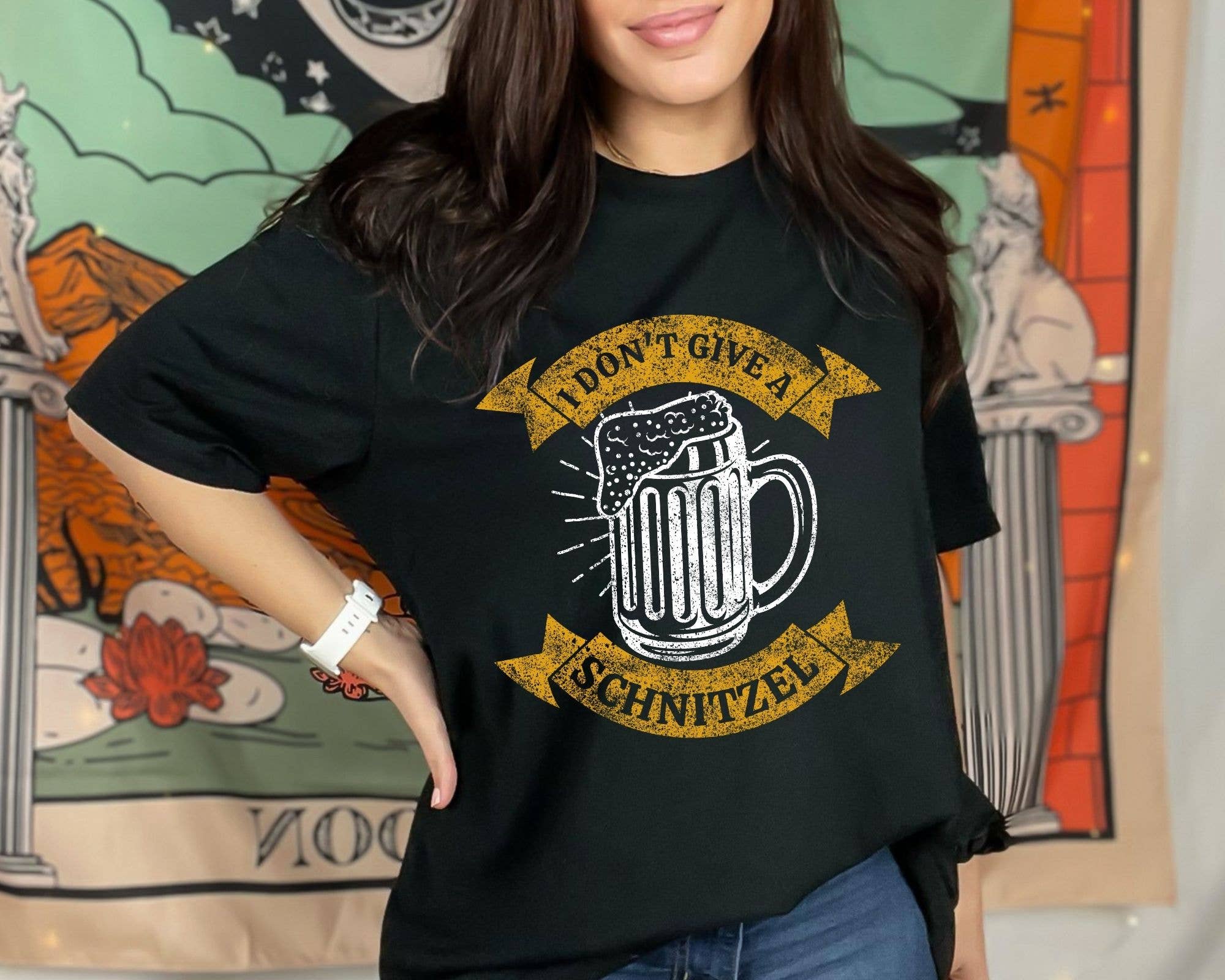 Vivtrek - Vente T-shirt sérigraphié – femme - T-shirt Oktoberfest Funny Drinking Beer Schnitzel Bar Pub6