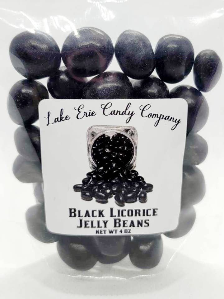 Black Licorice Jelly Beans for wholesale by Lake Erie Candy Company