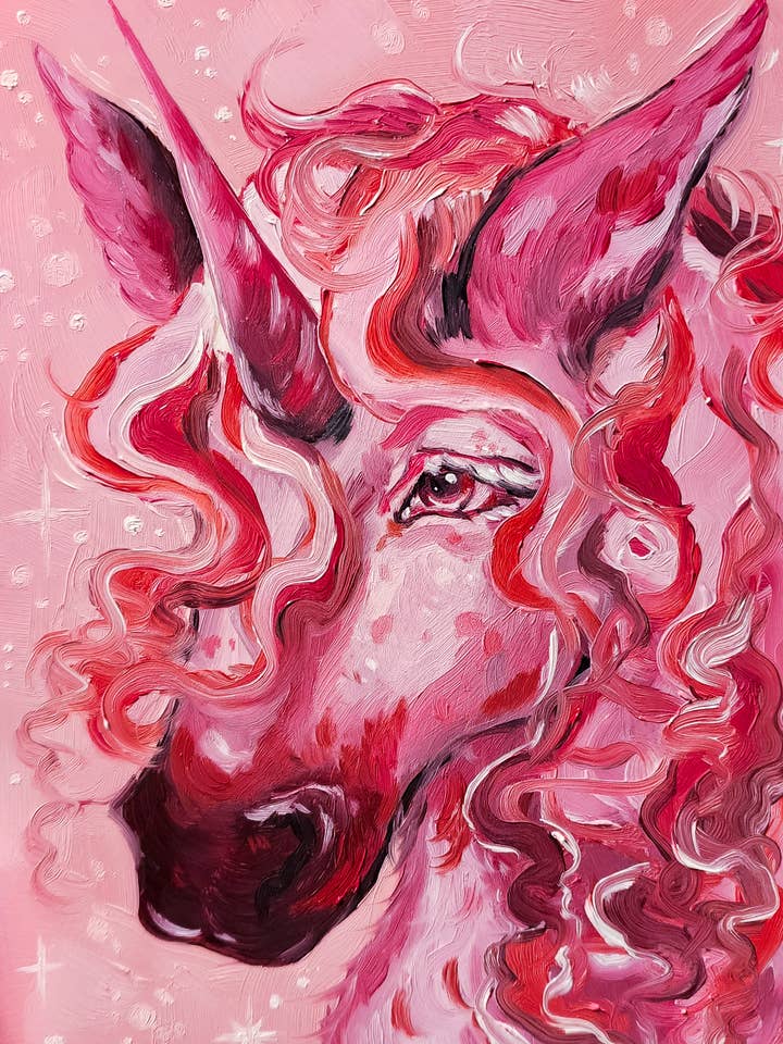 Monochrome Unicorn Prints! for wholesale by Shelby DeGarmo Art