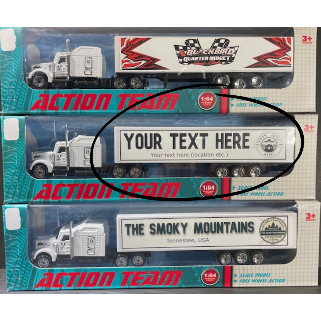 hvid Tilpassede legetøjsbiler med dit logo og tekst! for engroshandel på Faire1