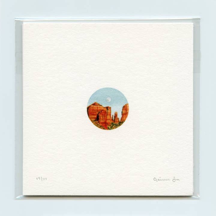 Full Moon Afternoon for wholesale by Paintings For Hummingbirds