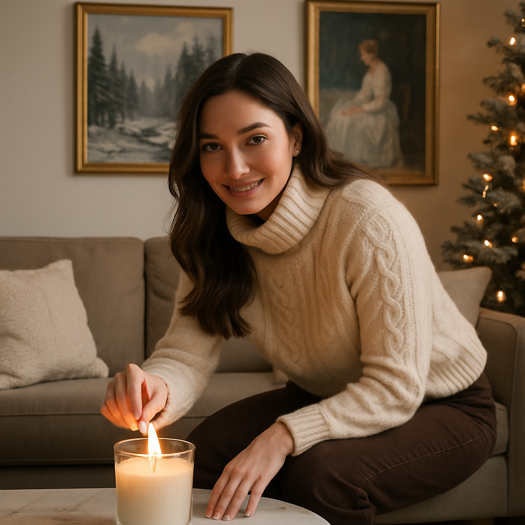 B&B Candle Co. - Wholesale Jar/Filled Candle - Coastal Cottage - 7.5 oz Soy Candle | Fresh Ocean Breeze Home Scent1