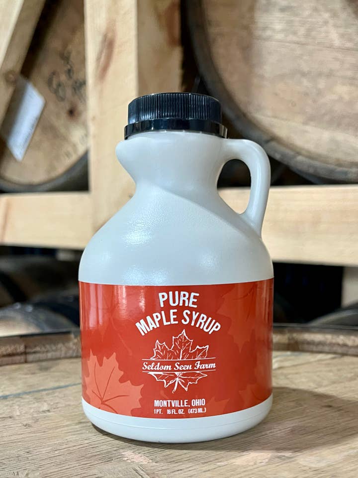 Maple Syrup Pint  for wholesale by Seldom Seen Farm