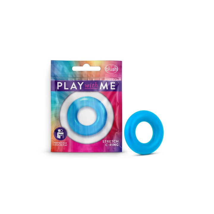 Blush - Wholesale Sex Toy - Play With Me - Stretch C-Ring - 50 Pieces4