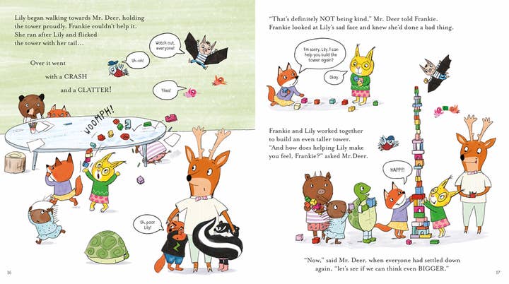 HarperCollins - Wholesale Preschool Book (3-5) - Miss Molly's School Of Kindness : Usborne2